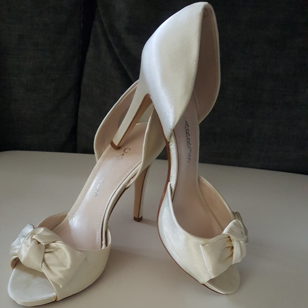 Ivory wedding shoes